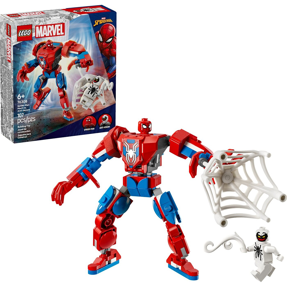 Lego76308 Lego Super Heroes Spider-Man Mech Vs Anti-Venompapell.gr
